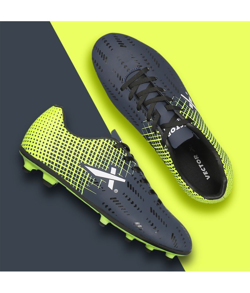     			Vector X Royale Green Football Shoes