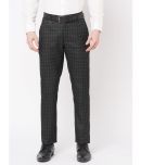 Solemio Black Slim Formal Trouser ( Pack of 1 )