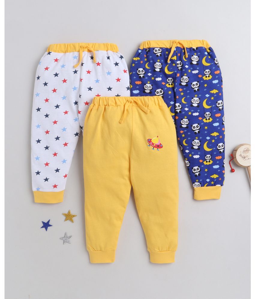     			BUMZEE - Blue Cotton Boys Trackpant ( Pack of 3 )