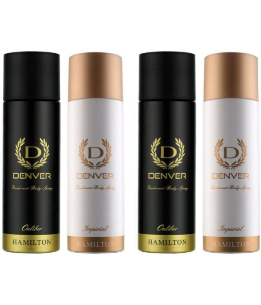     			Denver Deodorant Deodorant Spray & Perfume for Men 50 ml ( Pack of 4 )