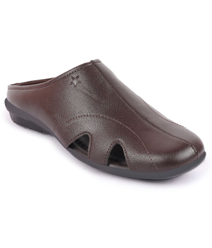     			Fausto - Brown Men's Sandals
