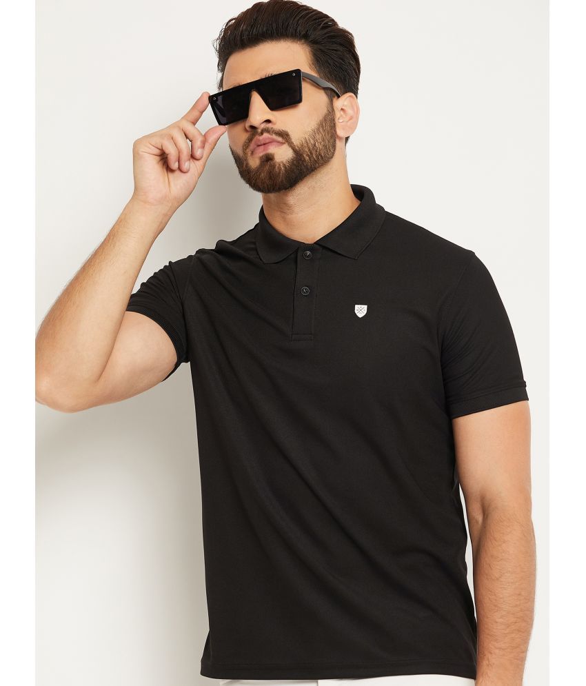     			OGEN - Black Cotton Blend Regular Fit Men's Polo T Shirt ( Pack of 1 )