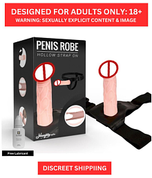 Soft 8 Inch Ditachble Strap on Perimium Penis Dildo Sex Toy For Women By Kamveda
