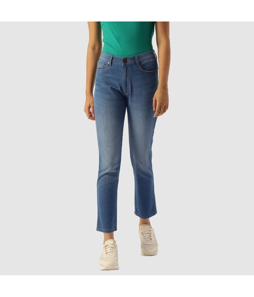     			IVOC - Blue Cotton Blend Slim Fit Women's Jeans ( Pack of 1 )