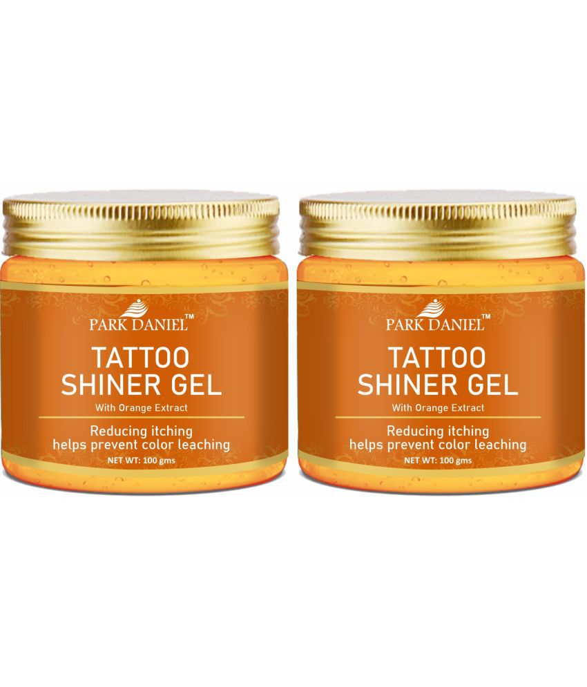     			Park Daniel Tattoo Shiner Gel With Orange Extract Permanent Body Tattoo Pack of 2
