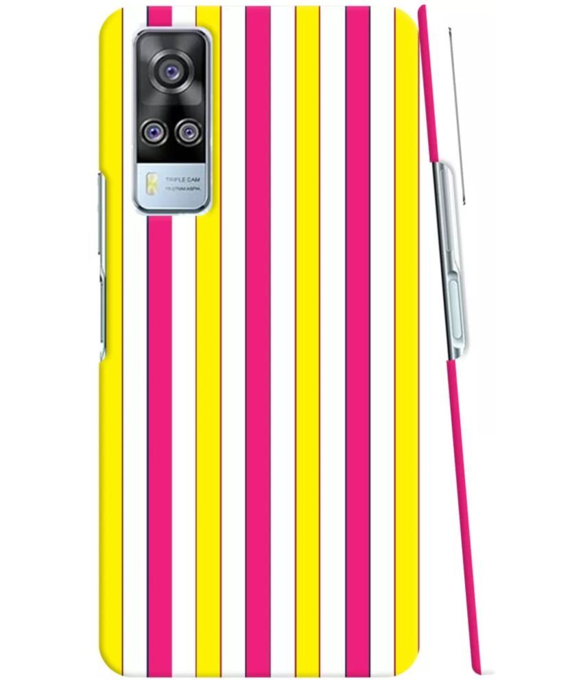     			T4U THINGS4U - Multicolor Printed Back Cover Polycarbonate Compatible For Vivo Y51 ( Pack of 1 )