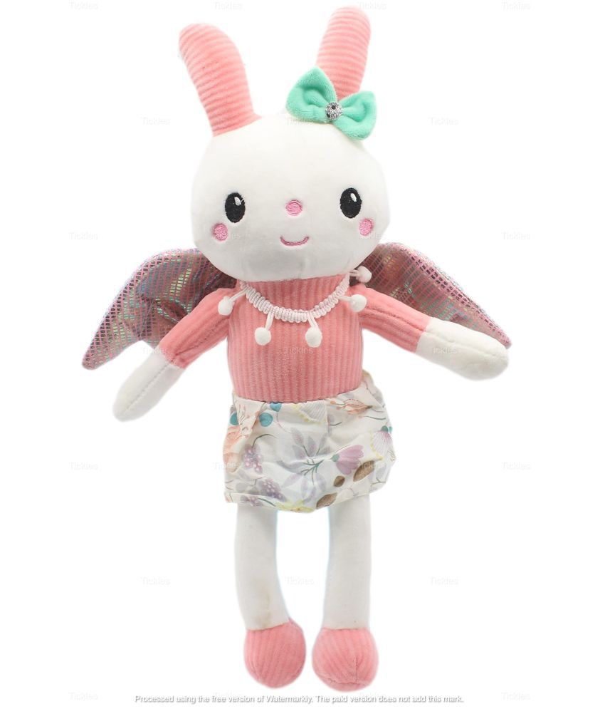     			Tickles Bunny Rabbit With Wings Stuffed Soft Plush Animal Toy for Kids Room  (Size: 40 cm Color: Pink)