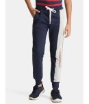 Urbano Juniors Pack of 1 Boys Cotton Blend Trackpant ( Blue )