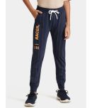 Urbano Juniors Pack of 1 Boys Cotton Blend Trackpant ( Blue )