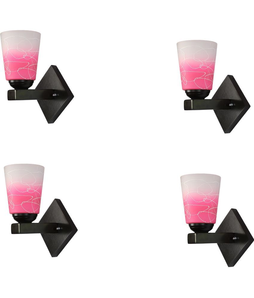     			Somil - Pink Wallchiere ( Pack of 4 )