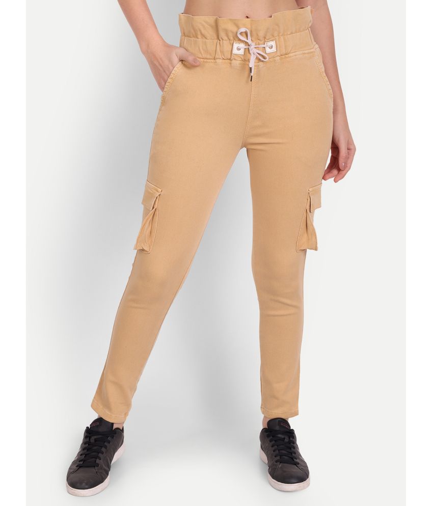     			AngelFab - Yellow Denim Skinny Fit Women's Jeans ( Pack of 1 )