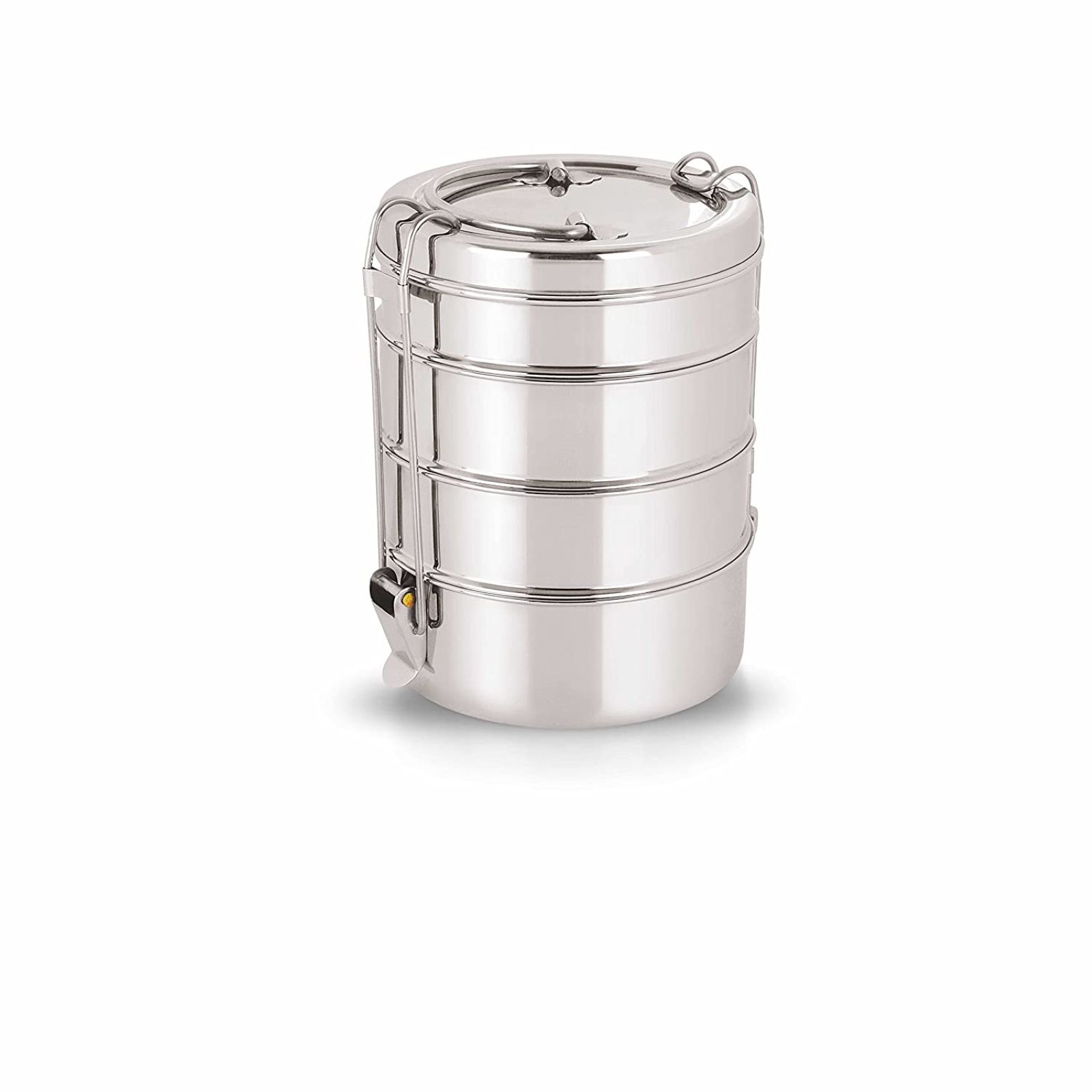     			Neelam Stainless Steel Lunch Box/Traditional Tiffin Box for School/Office- 9 x 4