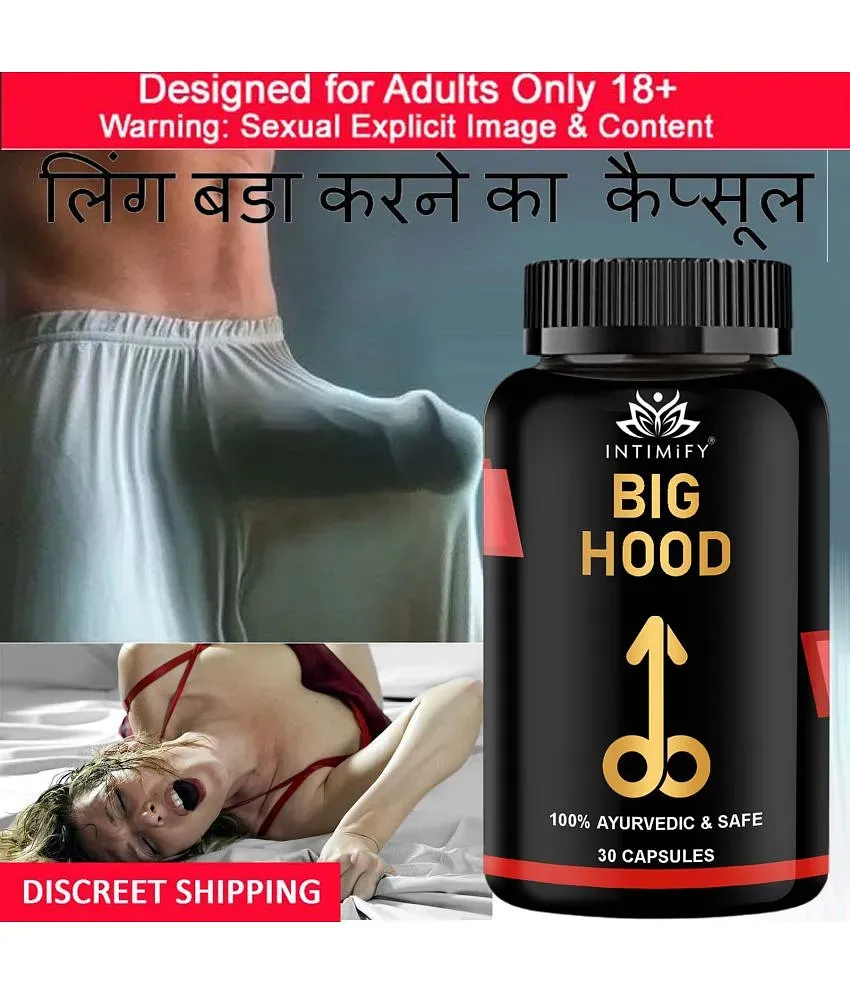 Intimify Big Hood capsule for long penis size penis enlargement