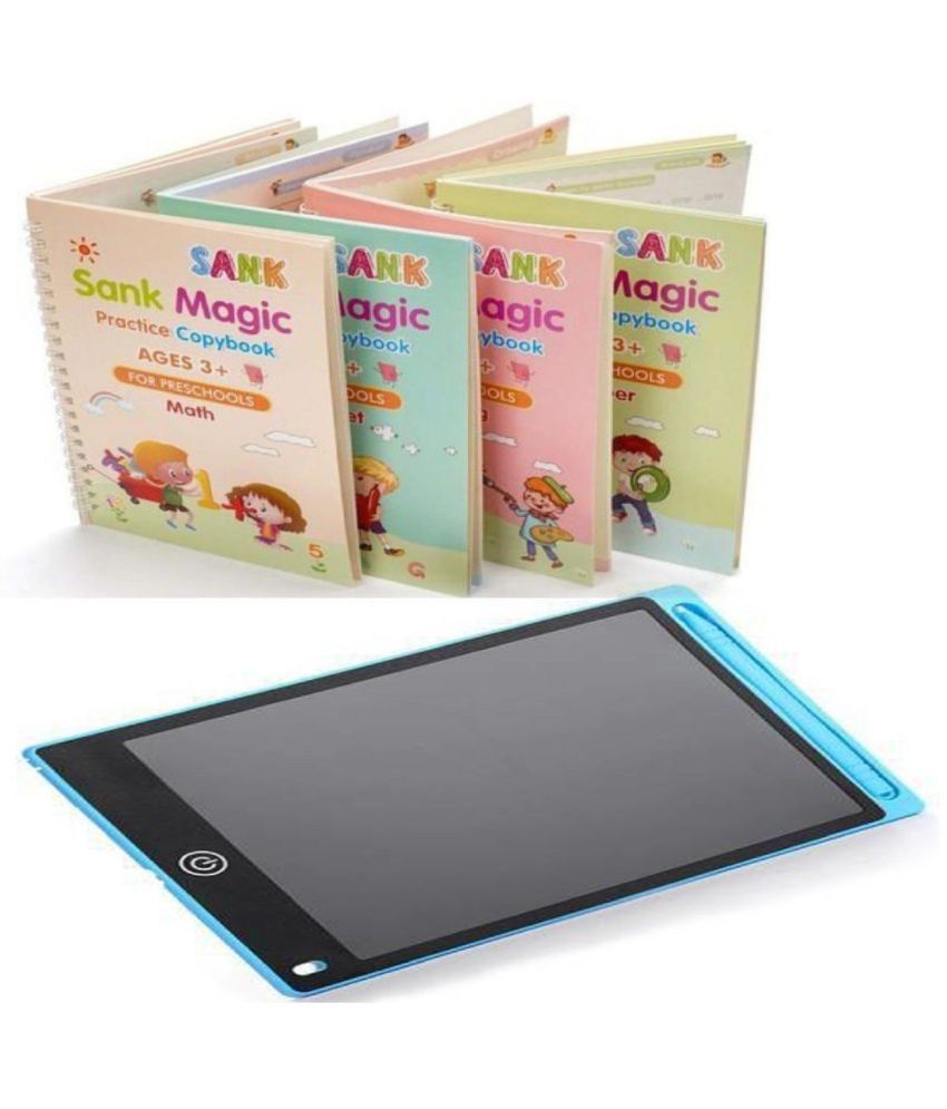     			Bentag combo of magic book and writing pad slate tablet