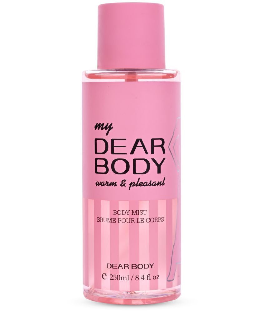     			Dear Body - Warm & Pleasant Body Mist For Women 250ml ( Pack of 1 )