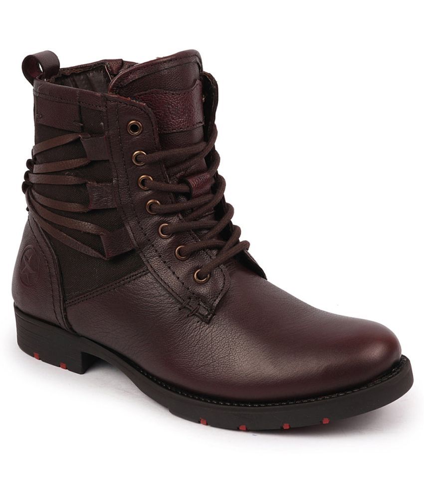     			Fausto - Brown Men's Casual Boots