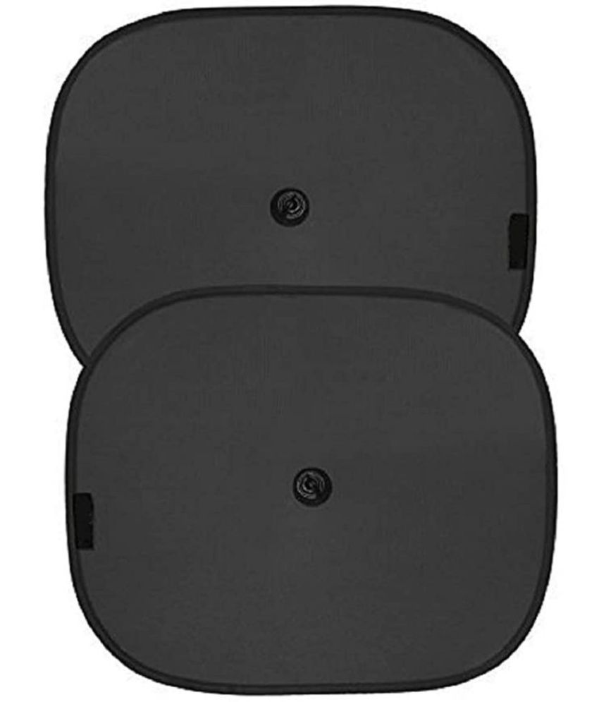     			HOMETALES Car Sun Shade for Side Windows (Black) Pack of 2