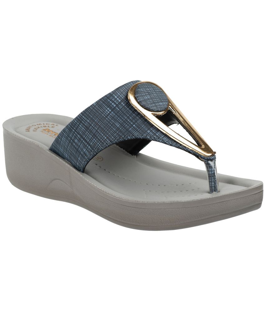     			Aerowalk - Light Grey Women's Slip On Heels