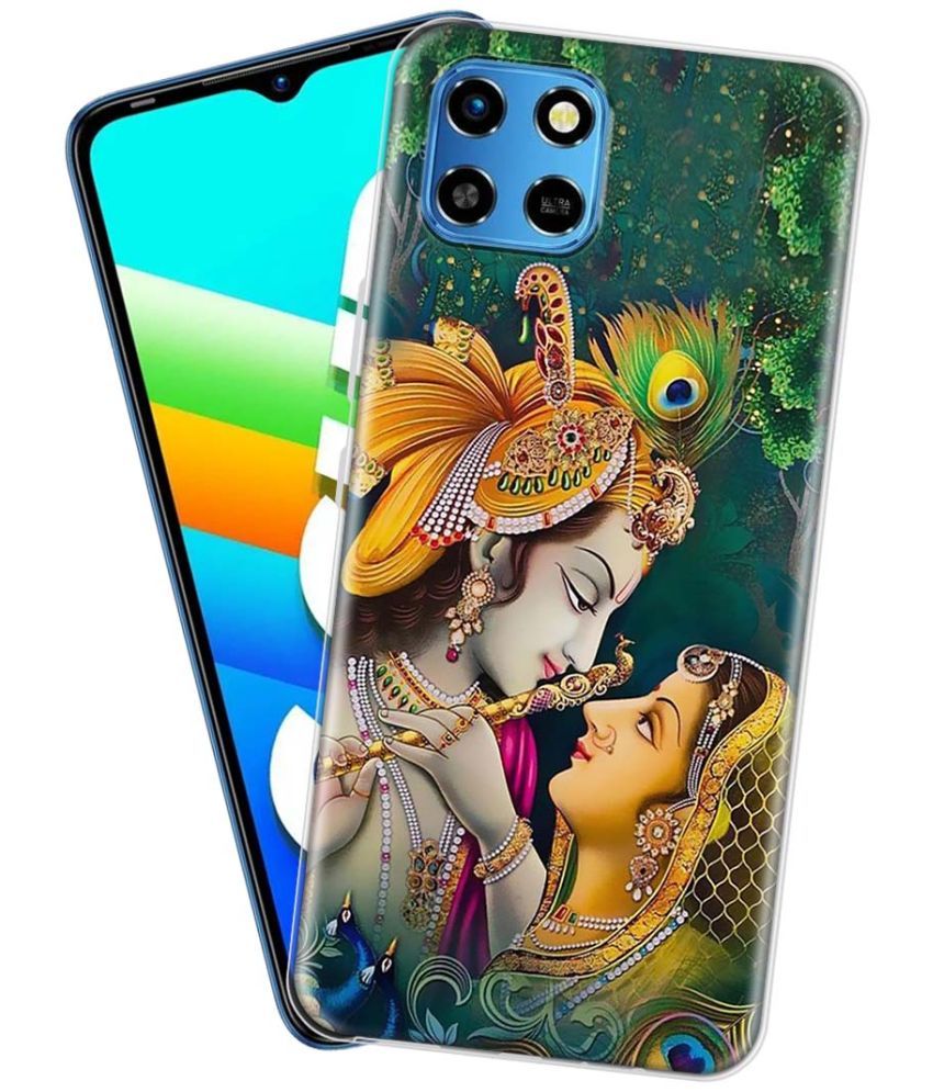     			NBOX - Multicolor Printed Back Cover Silicon Compatible For Infinix Smart 6 HD ( Pack of 1 )