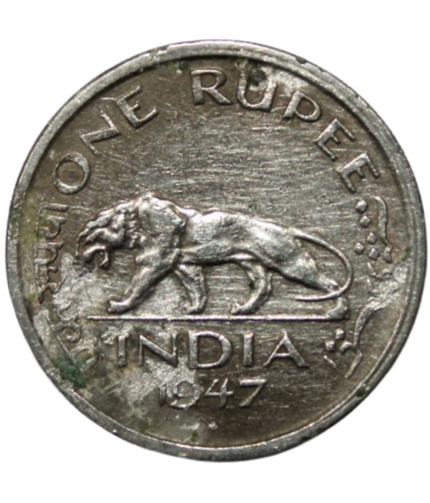     			Numiscart - 1 Rupee (1947) "George VI" India Collectible Old and Rare 1 Coin Numismatic Coins