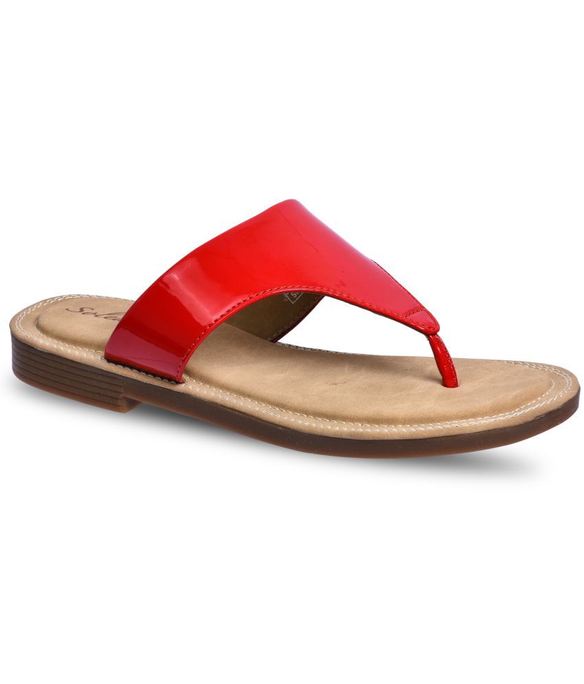    			Paragon Red Floater Sandals