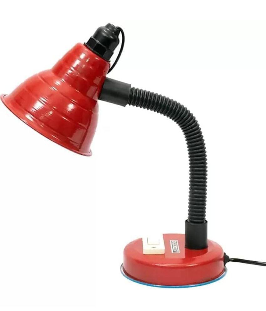     			Shrot - Red Study Table Lamp ( Pack of 1 )