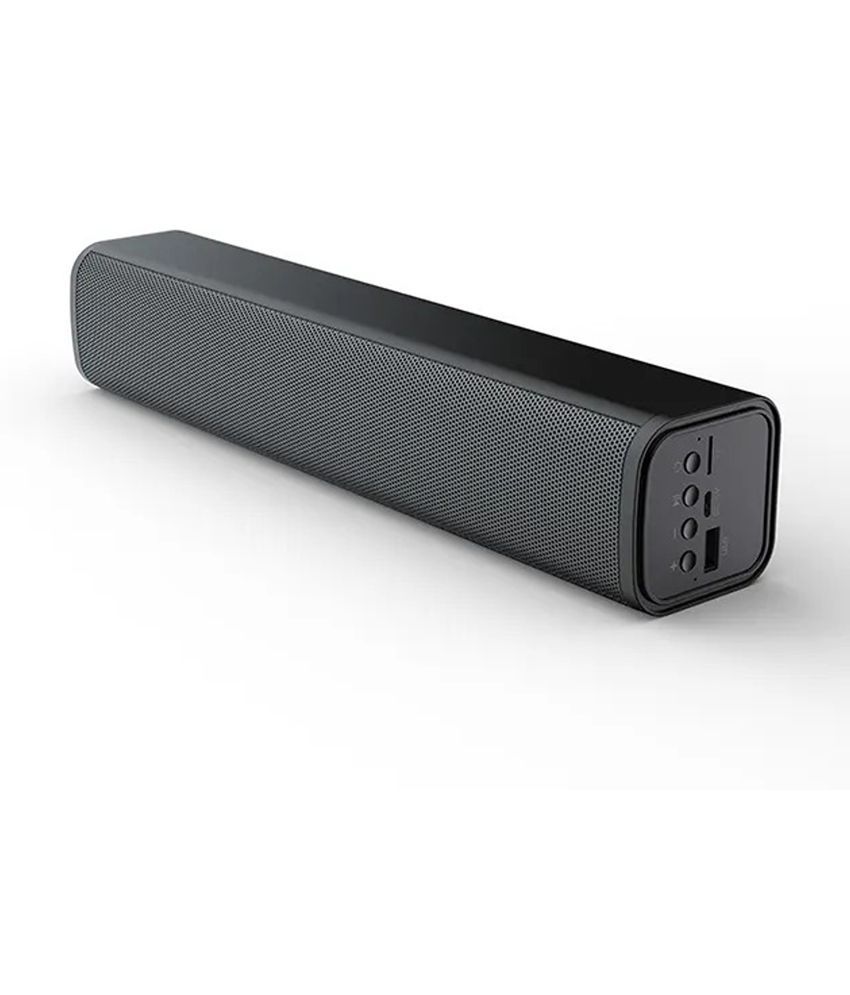     			VEhop LM SoundBar 16 W Bluetooth Speaker Bluetooth v5.0 with USB,3D Bass,SD card Slot Playback Time 6 hrs Black