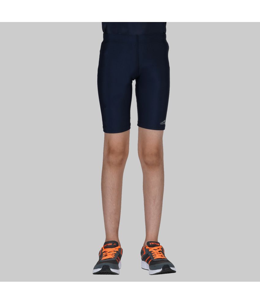     			Vector X - Navy Blue Polyester Boys Shorts ( Pack of 1 )