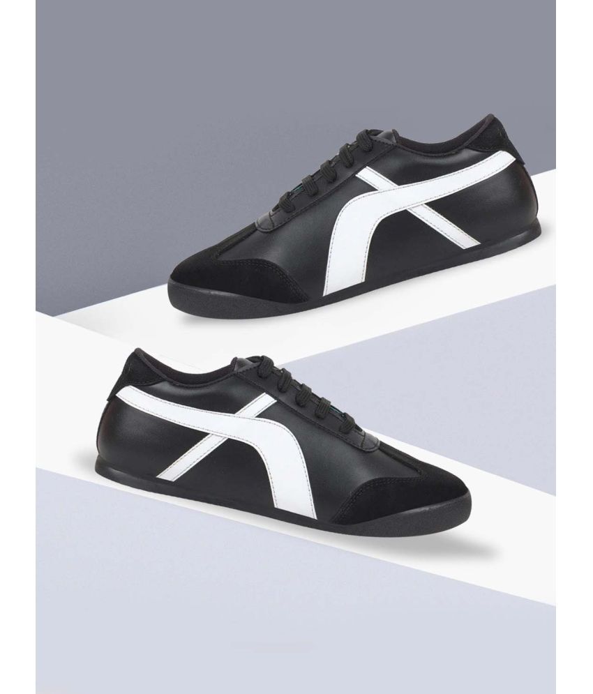     			Fausto - Black Men's Sneakers