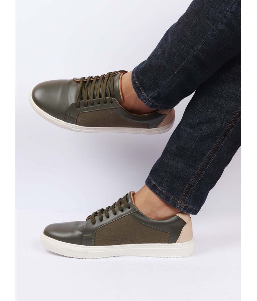     			Fausto - Olive Men's Sneakers