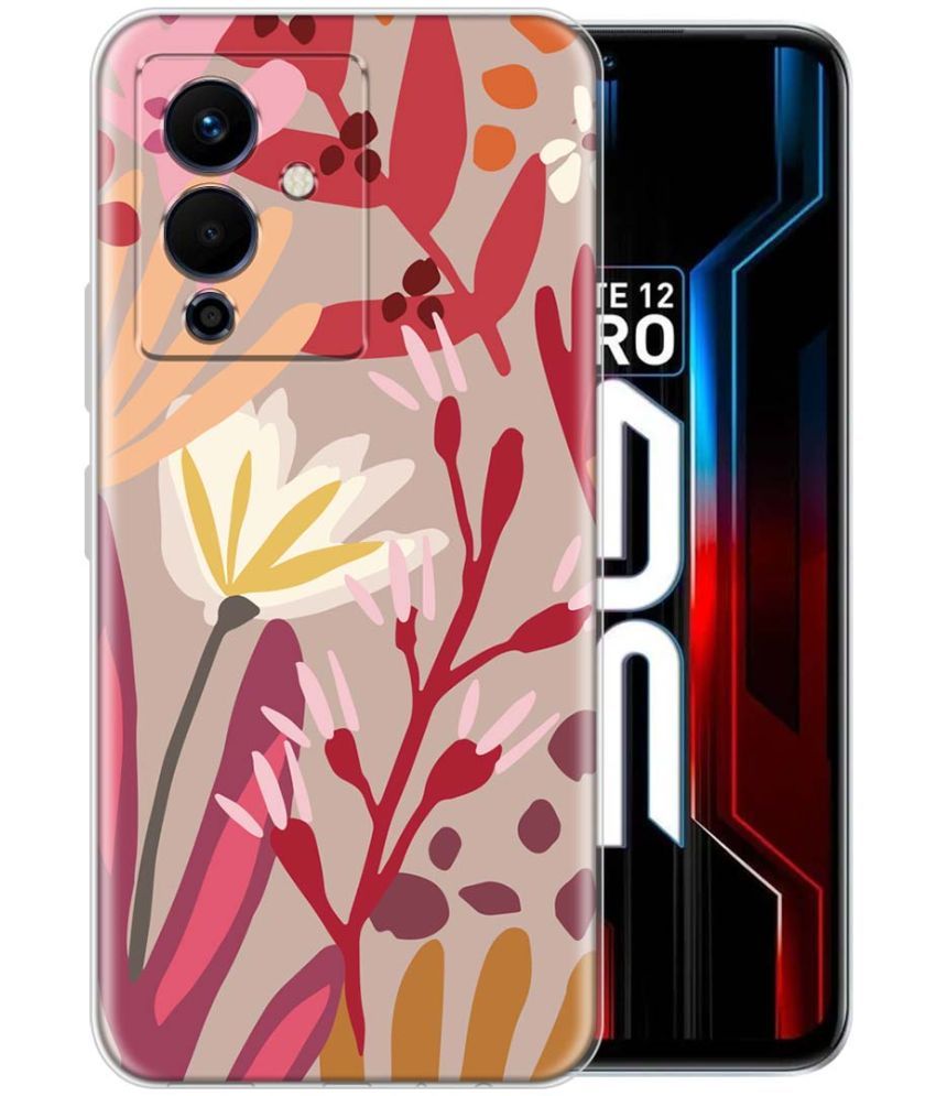     			NBOX - Multicolor Printed Back Cover Silicon Compatible For Infinix Note 12 Pro 5G ( Pack of 1 )