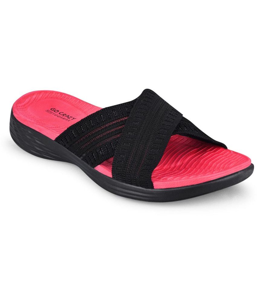     			Campus - Black Women's Slide Flip Flop