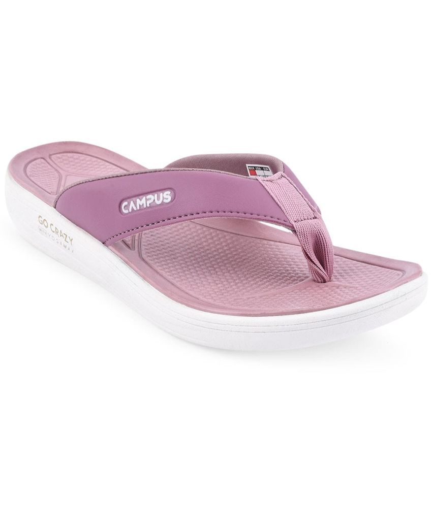     			Campus - Purple Women's Thong Flip Flop