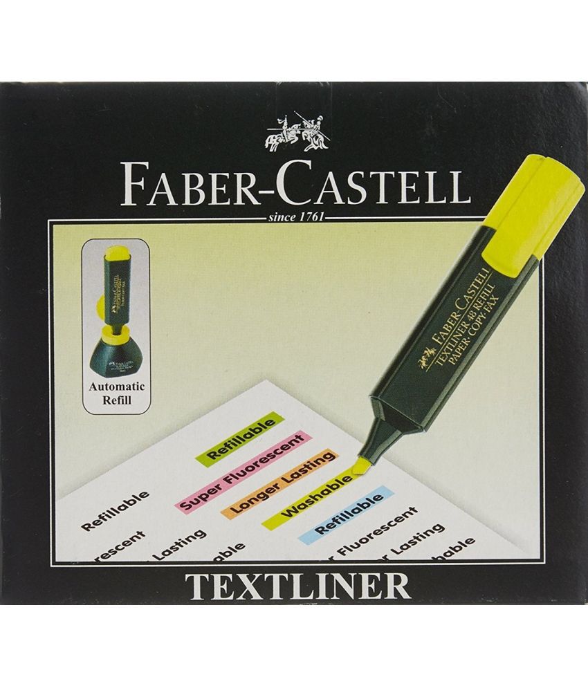     			FABER-CASTELL 8901180548288 (Set of 10, Yellow)