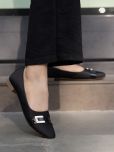 Shoetopia - Black Women's Casual Ballerinas