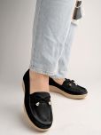 Shoetopia - Black Women's Loafers