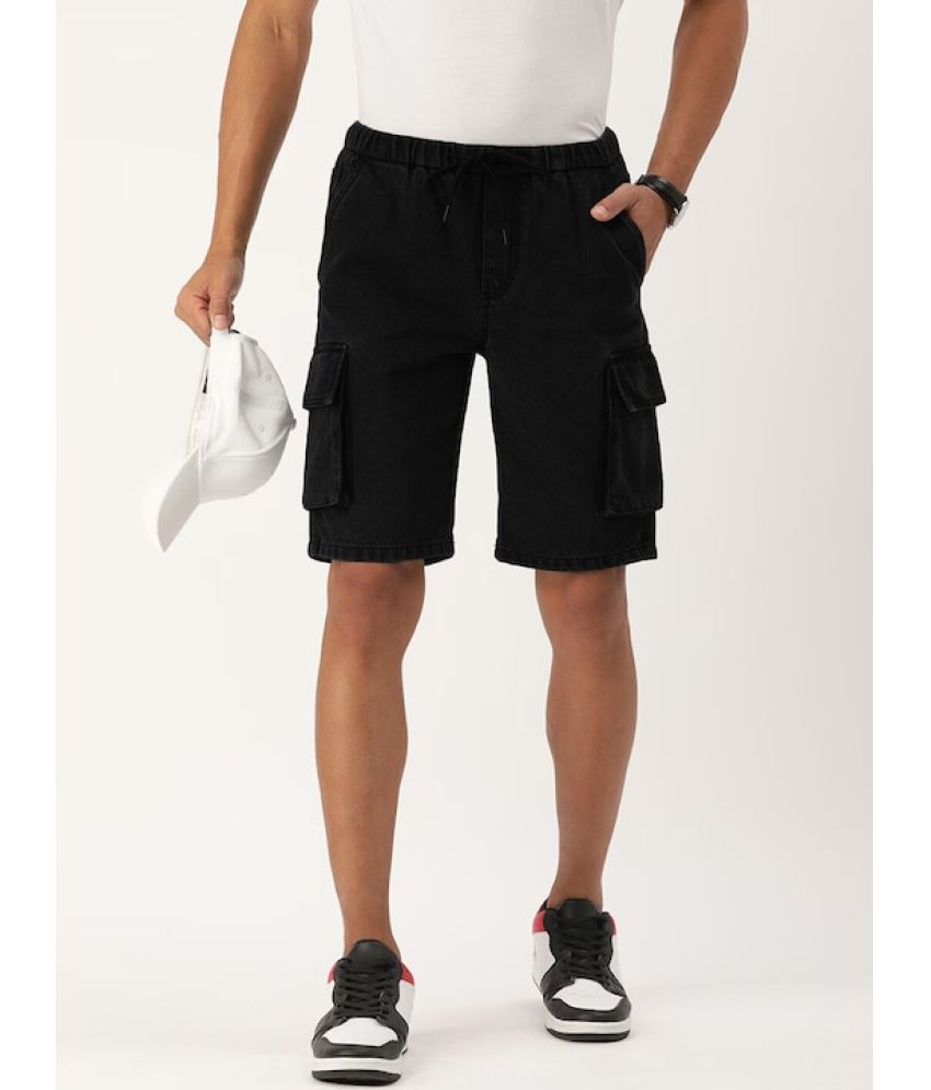     			Bene Kleed - Black Cotton Men's Shorts ( Pack of 1 )