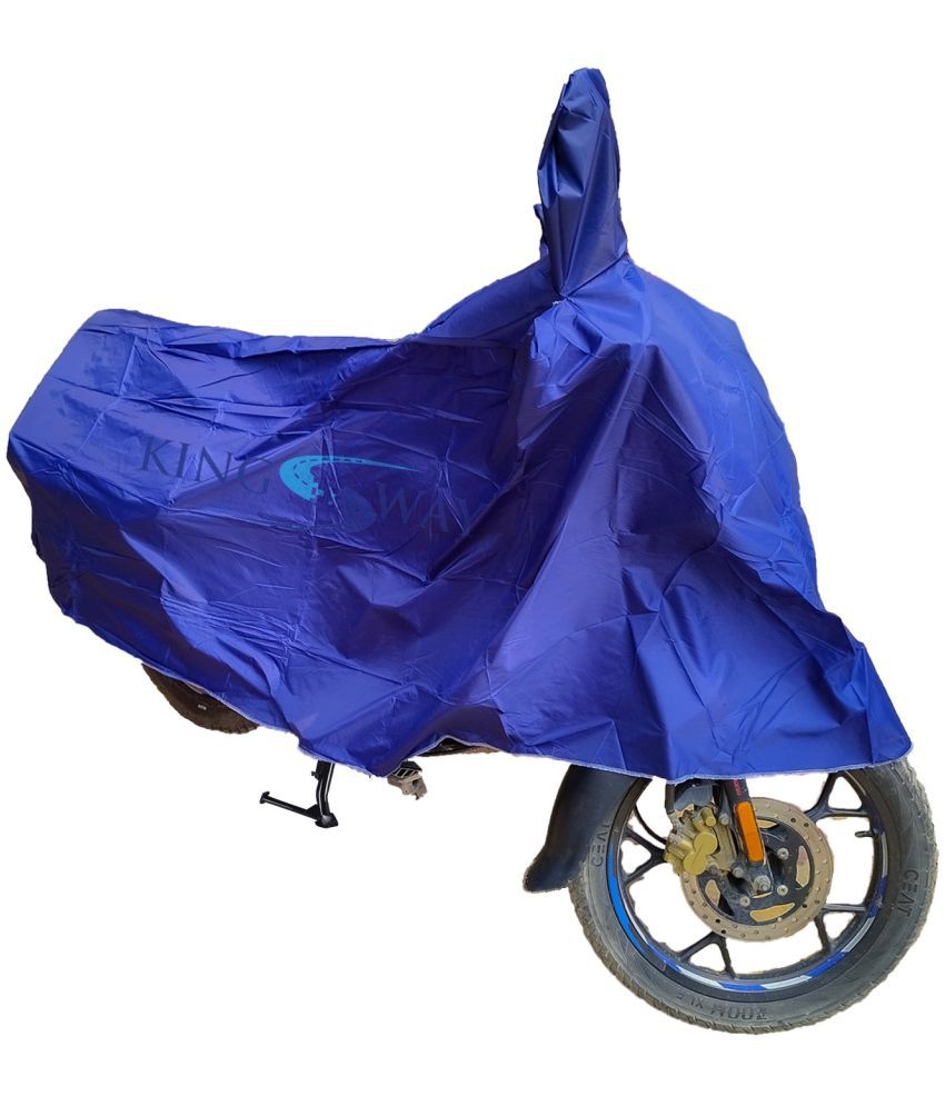     			Kingsway - Bike Body Cover for Honda All Bike Models ( Pack of 1 ) , Blue