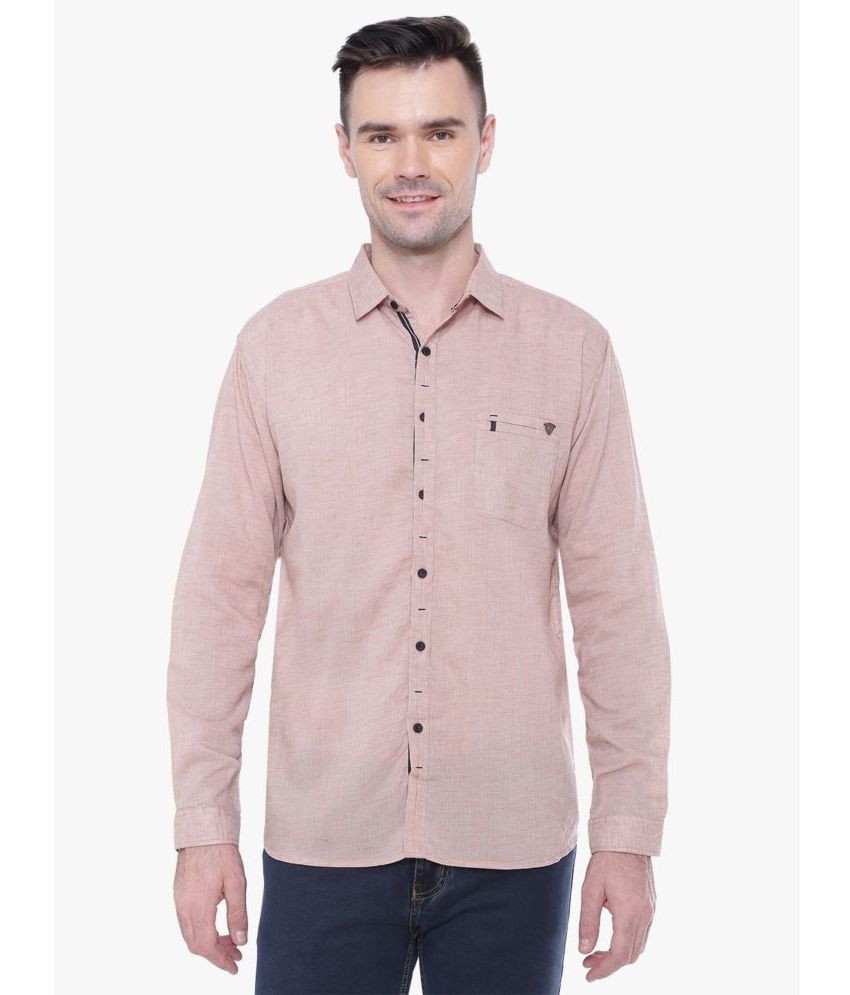     			Kuons Avenue - Rose Gold 100% Cotton Regular Fit Men's Casual Shirt ( Pack of 1 )