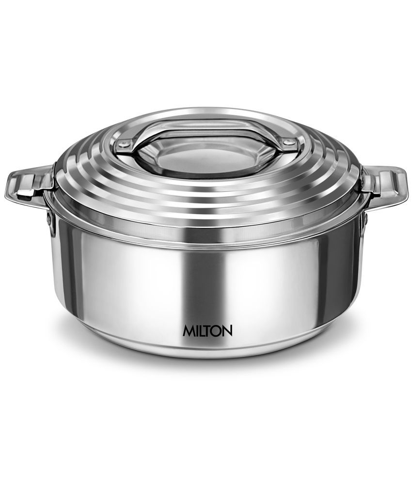    			MILTON Galaxia 3500 Double Walled Stainless Steel Casserole 3.33 litres Silver