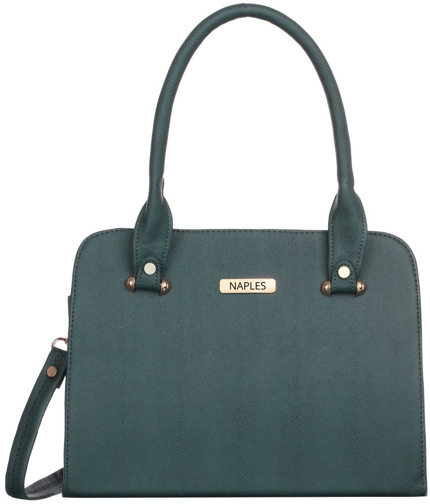     			Naples - Green PU Shoulder Bag