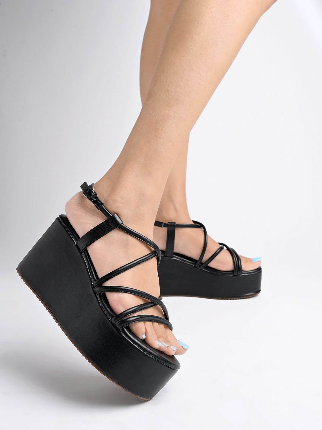     			Shoetopia - Black Women's Sandal Heels