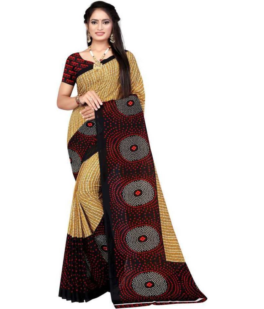     			LEELAVATI - Multicolor Georgette Saree With Blouse Piece ( Pack of 1 )