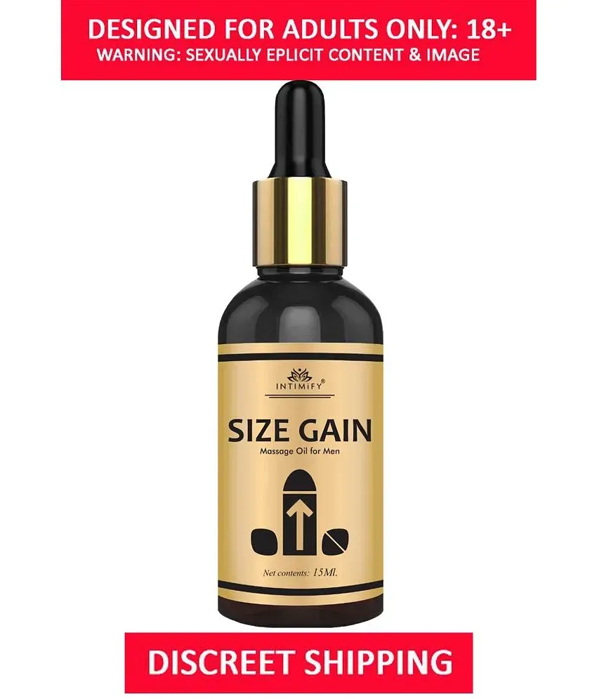 Intimify Size Gain Oil, penis enlargement supplements & oils, sexual  lubricant gel, hammer of thor, panic massage oil, penis massage, penis oil,  sex oil, ling mota lamba oil, sandas oil, shilajit, penis