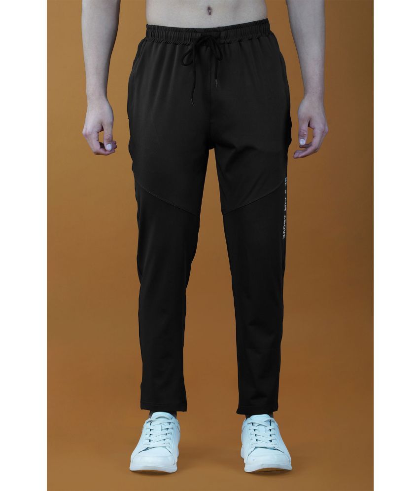     			Heathex - Black Lycra Men's Trackpants ( Pack of 1 )