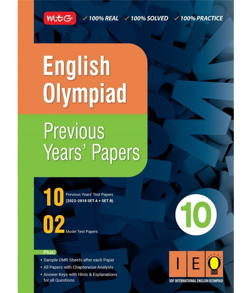     			Class 10 English Olympiad Previous 5 Years Papers