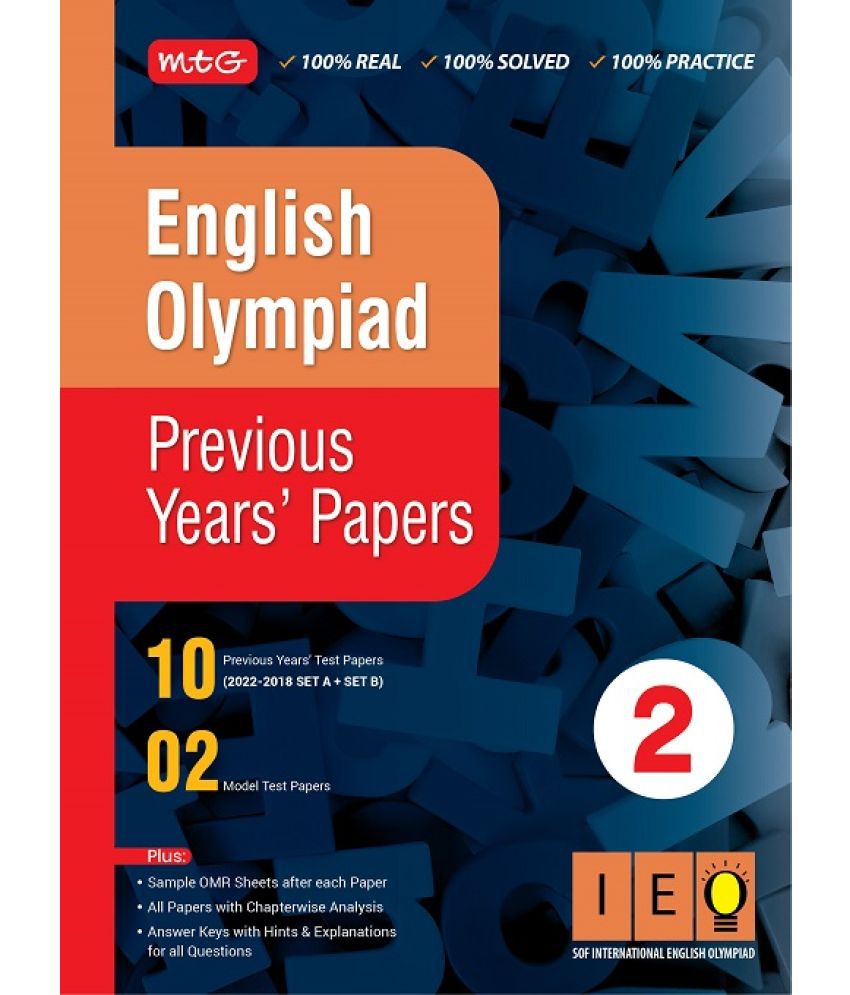     			Class 2 English Olympiad Previous 5 Years Papers