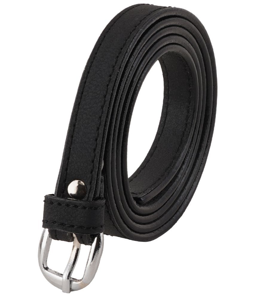     			STYLE SHOES - Faux Leather Girls Skinny Belt ( Pack of 1 )