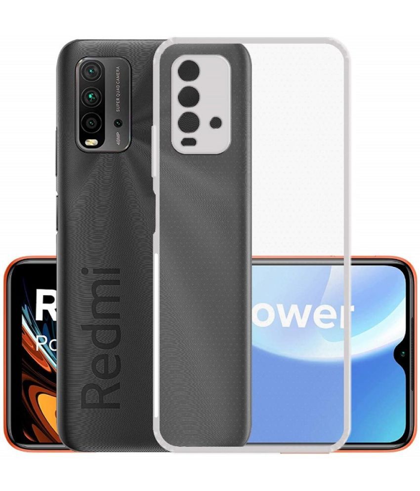     			ZAMN - Transparent Silicon Plain Cases Compatible For Xiaomi Redmi 9 Power ( Pack of 1 )