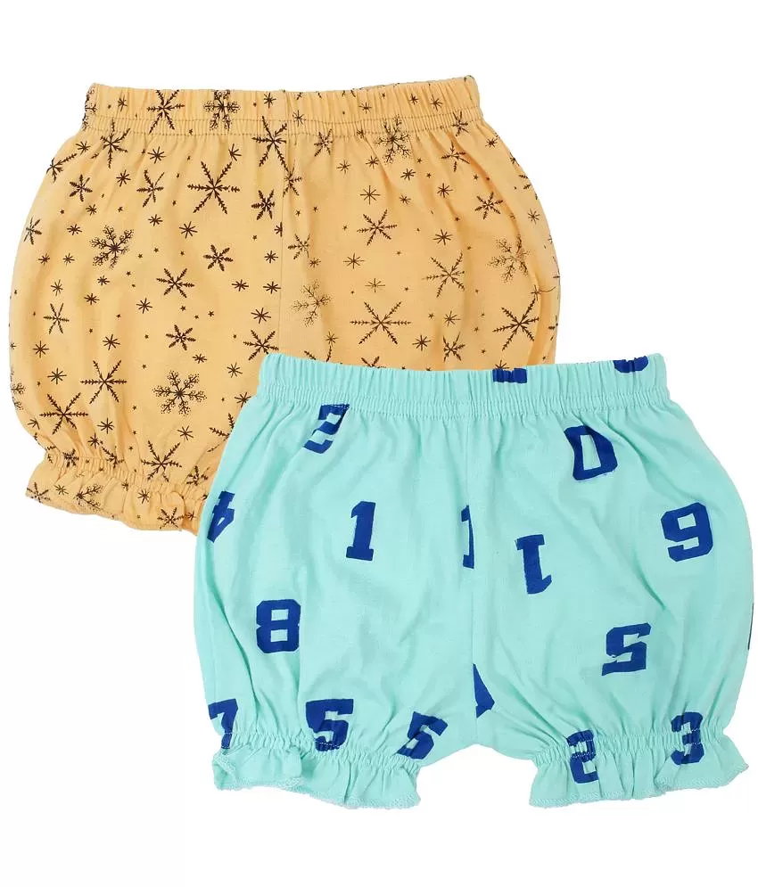 Buy KAYU Girls Printed Cotton Shorts Hotpants Summer Wear (Pack of 5)  Online at Best Prices in India - JioMart.
